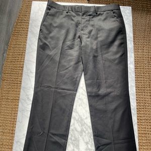 EXPRESS MENS size 32x32 black dress pants
